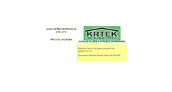 Desktop Screenshot of krtekcentrum.cz